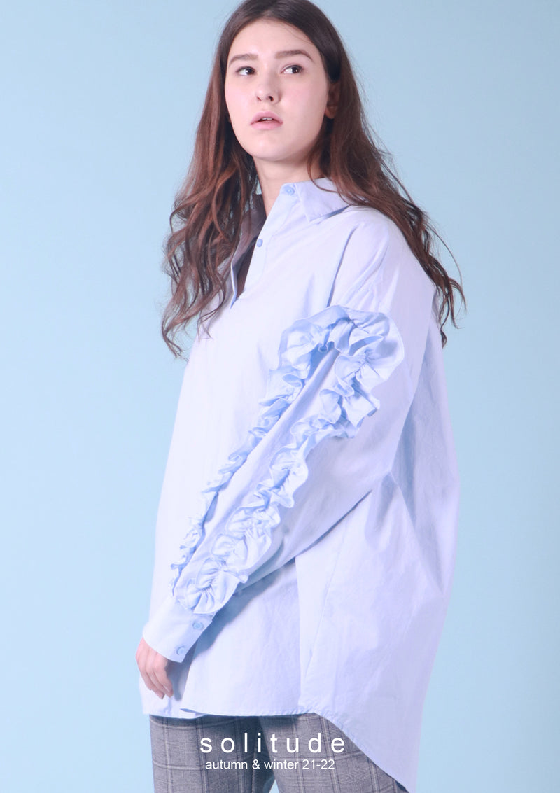 Ruffled Trimmed Shirt