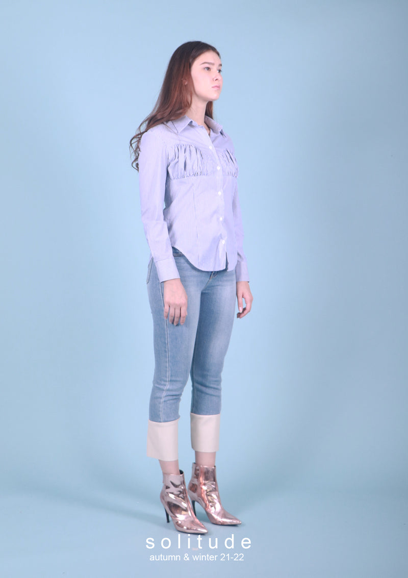 Blue Stripled Shirt