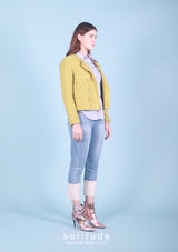 Neon Tweed Jacket