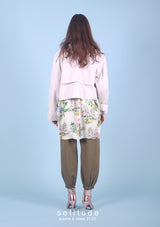 Woven Crop Jacket