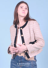 Beige Tweed Jacket