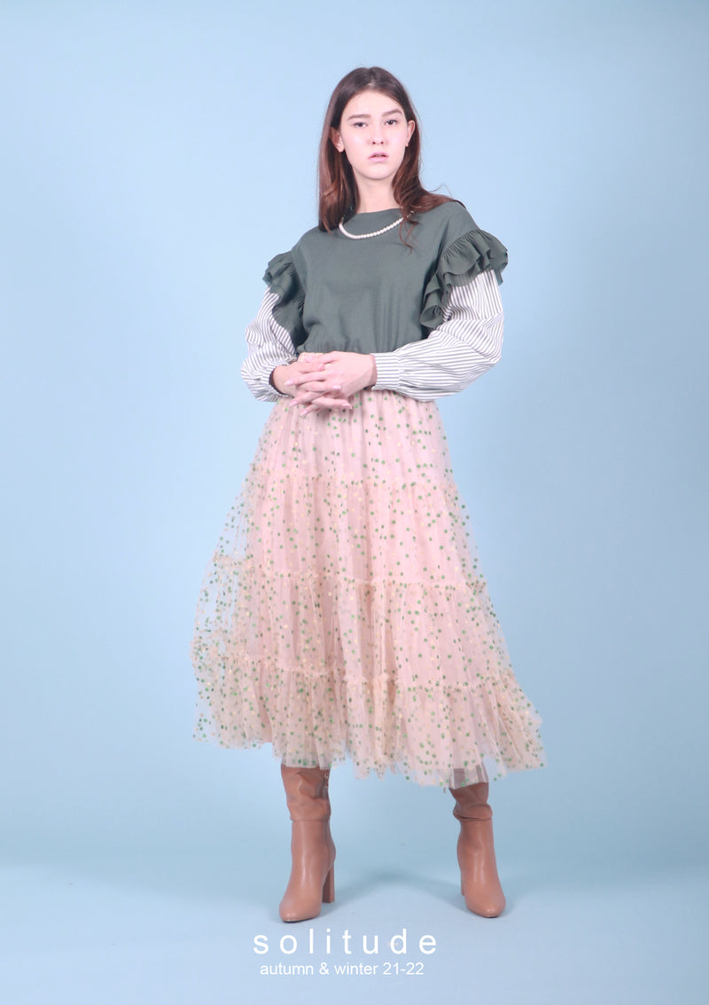 Dot Tulle Skirt