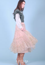 Dot Tulle Skirt