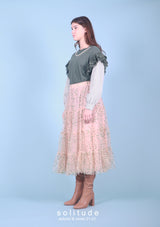 Dot Tulle Skirt