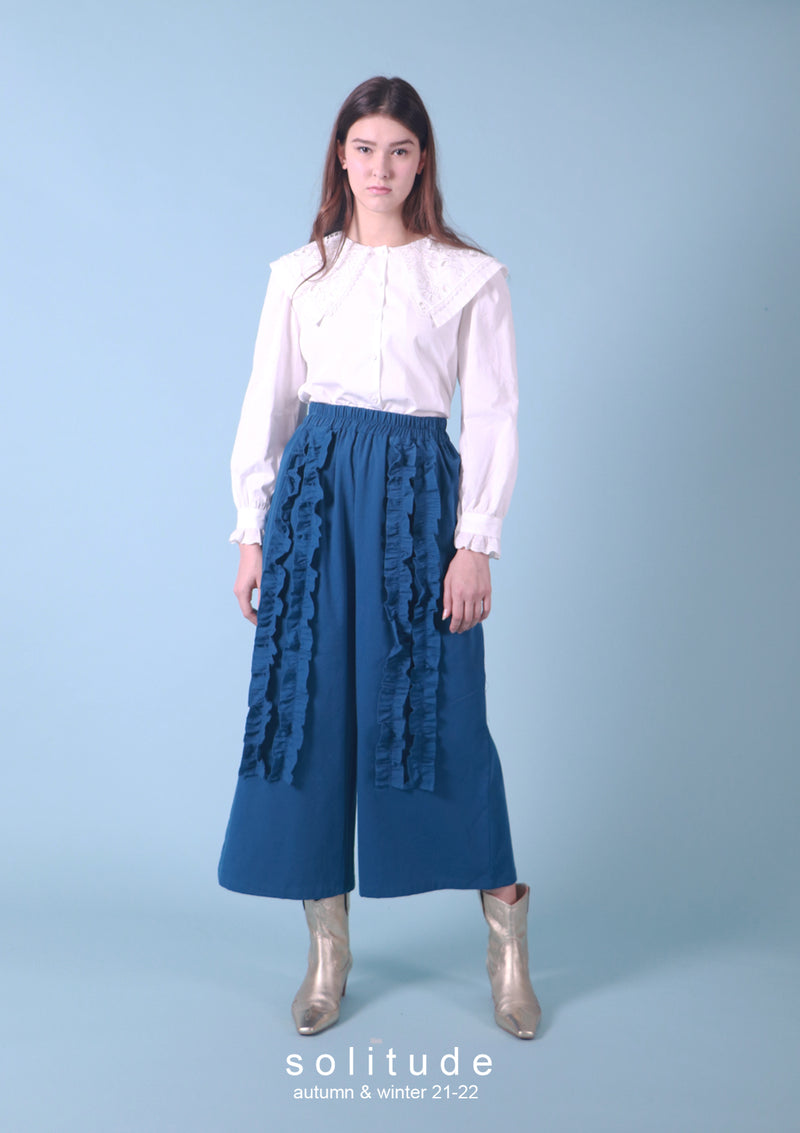 Lace Collar Shirt