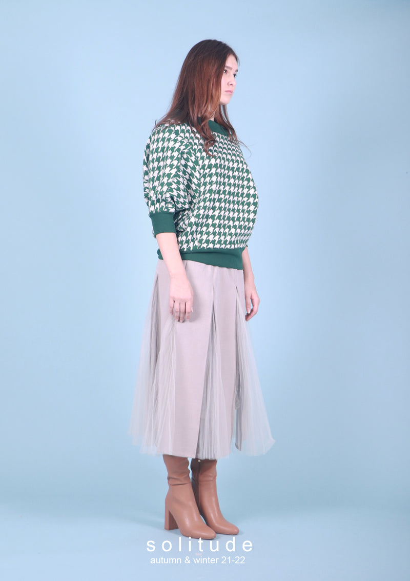 Houndstooth Top