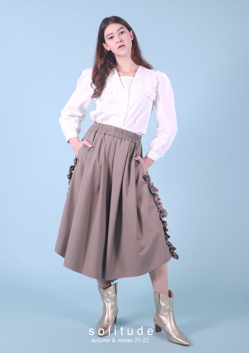 Lace Collar Top