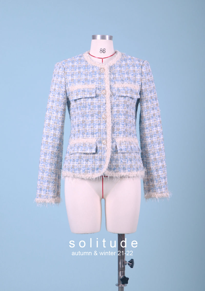 Blue Tweed Jacket