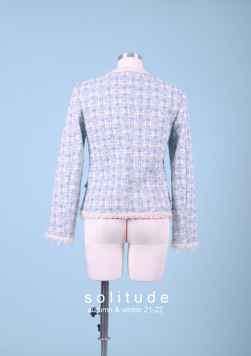 Blue Tweed Jacket