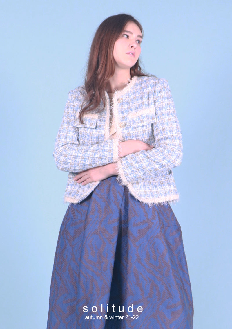 Blue Tweed Jacket