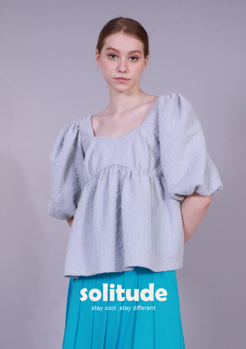RUFF SLEEVE TOP