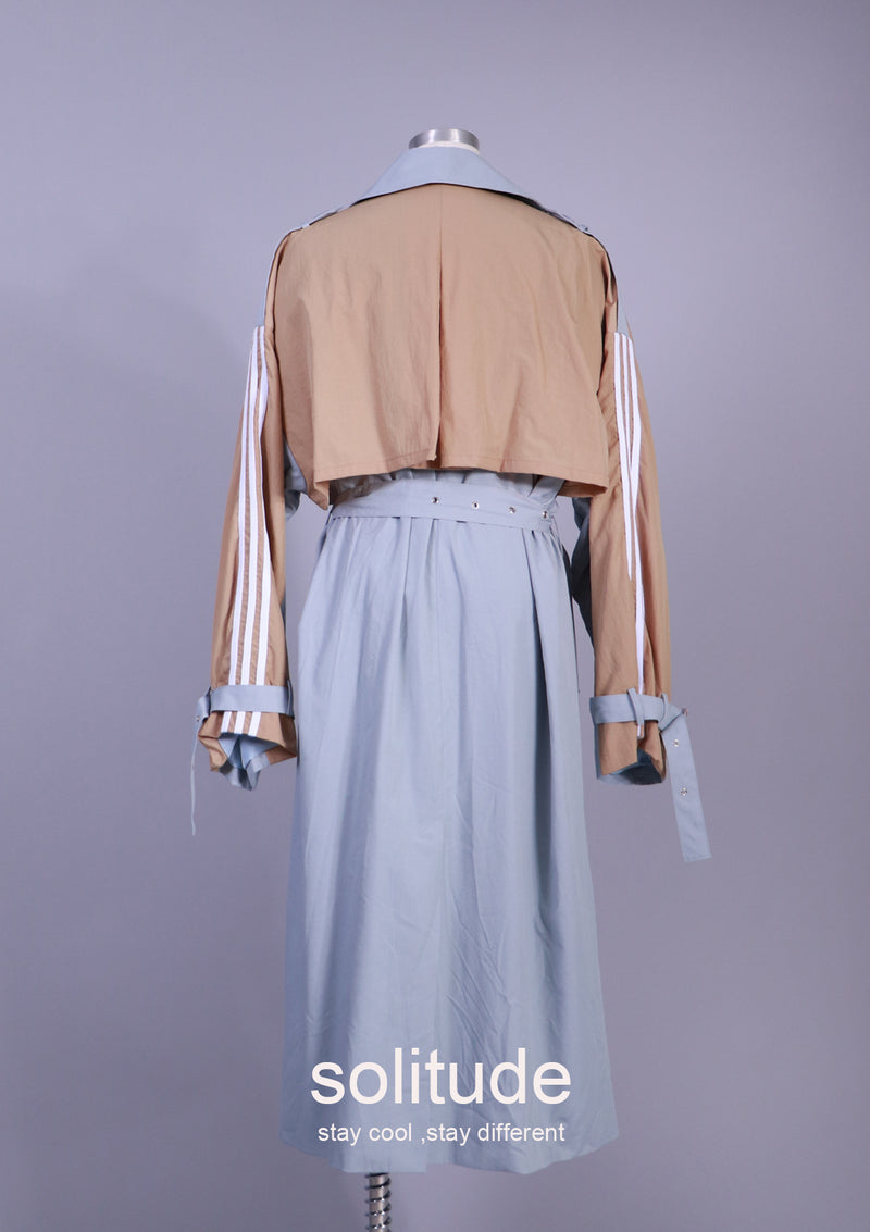 PASTEL TRENCH COAT