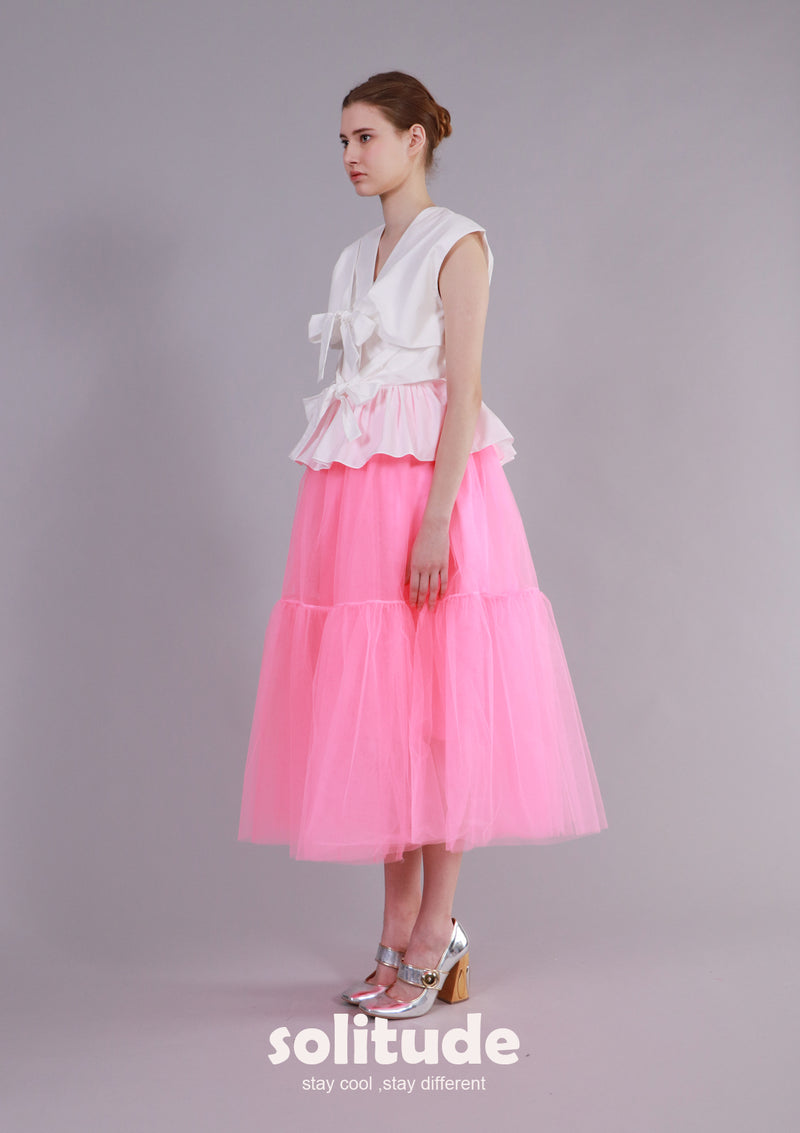 Hot Pink Tulle Skirt