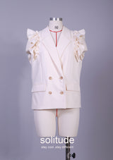 SLEEVELESS BLAZER