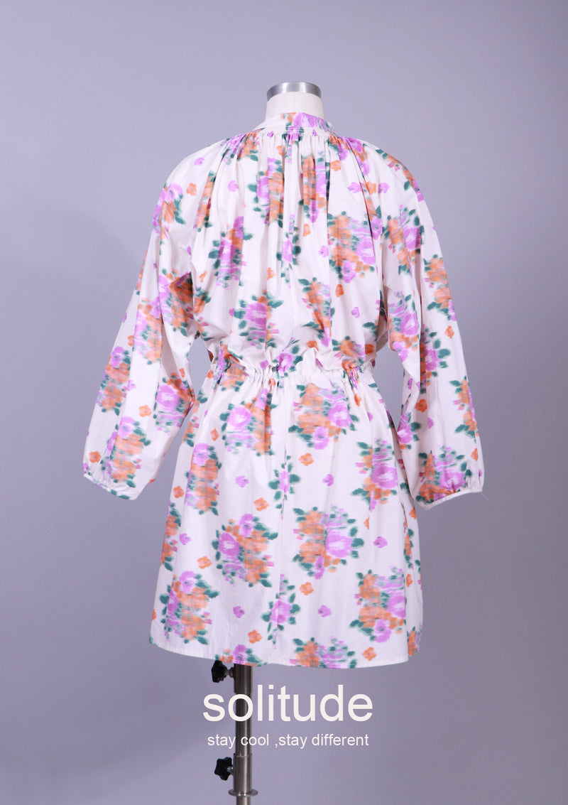 FLORAL PRINT DRESS