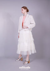 KNITTED BACK BLAZER