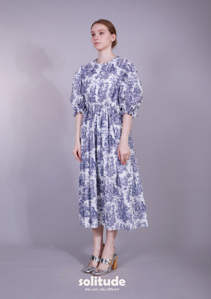 FLORAL PRINTED DRESS