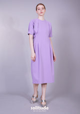 PURPLE KNITTED DRESS