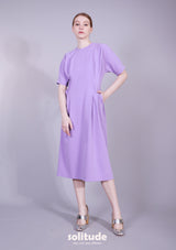 PURPLE KNITTED DRESS