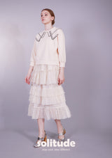 LAYERED TULLE SKIRT