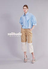 Blue Drop Shoulder Shirt