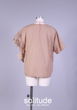 Lace Trimmed Top