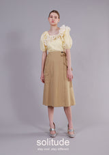 Yellow Ruffles Top