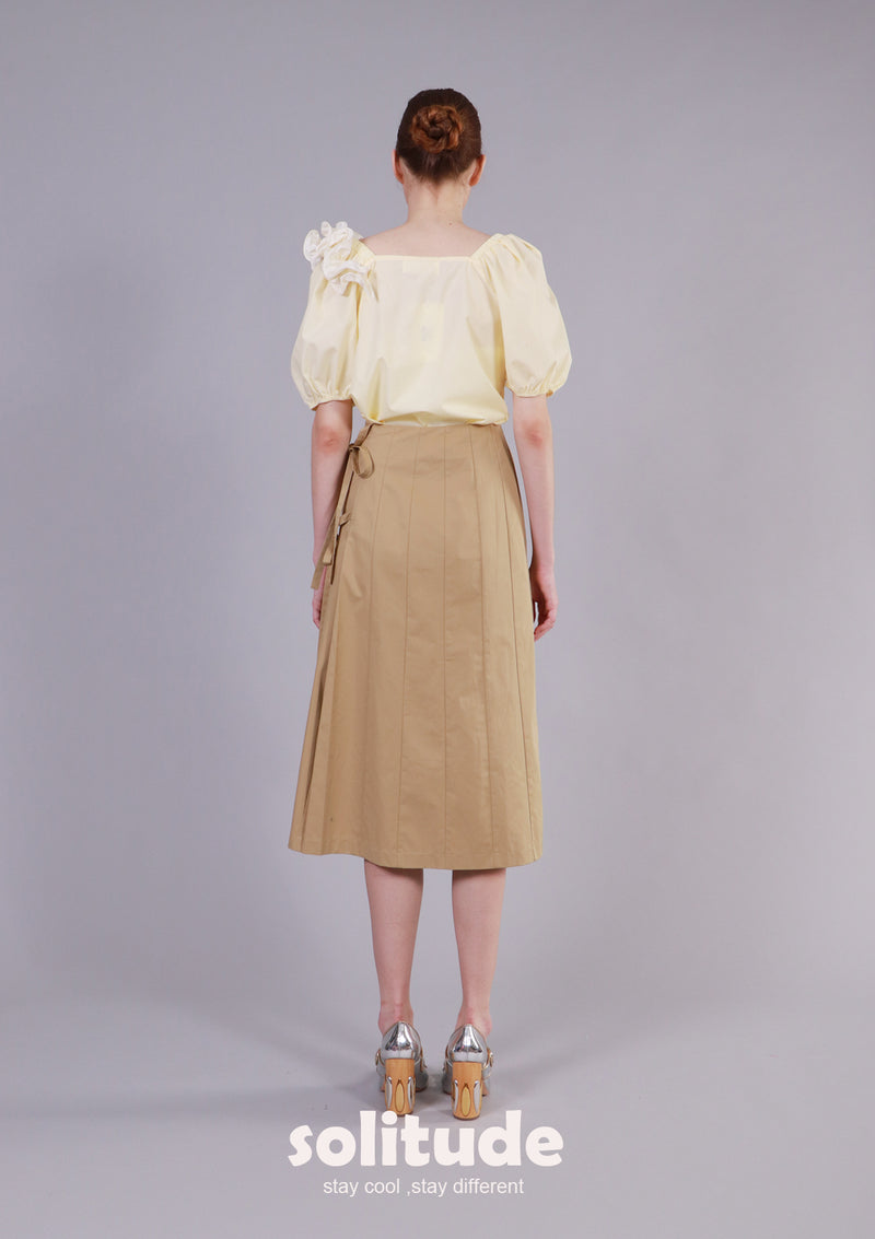 Yellow Ruffles Top