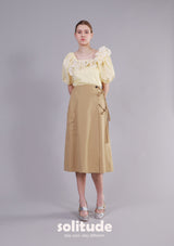 Yellow Ruffles Top