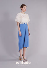 Lace Puff Top