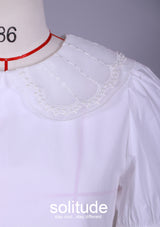 White Woven Top