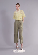 Yellow Lace Shirt