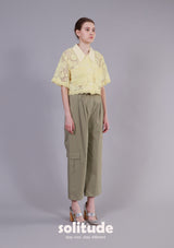 Yellow Lace Shirt