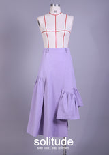 Purple Asymmetric Skirt