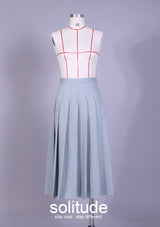 Light Grey Pleated Skirt