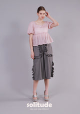 Pink Puff Sleeved Top