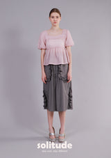 Pink Puff Sleeved Top