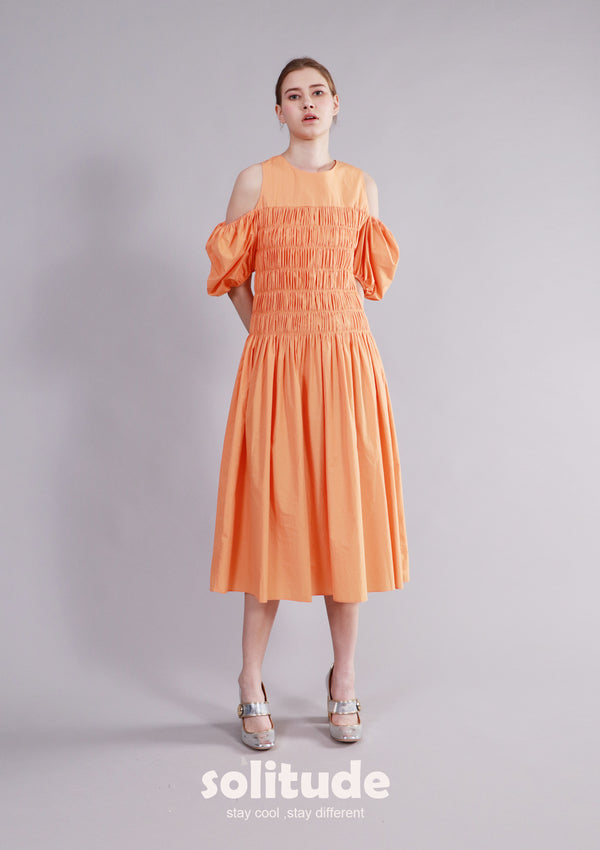 Orange Causal Dress