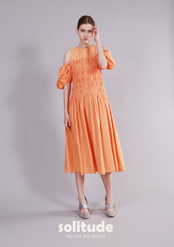 Orange Causal Dress