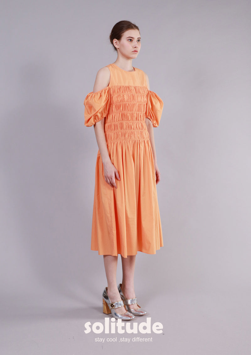 Orange Causal Dress