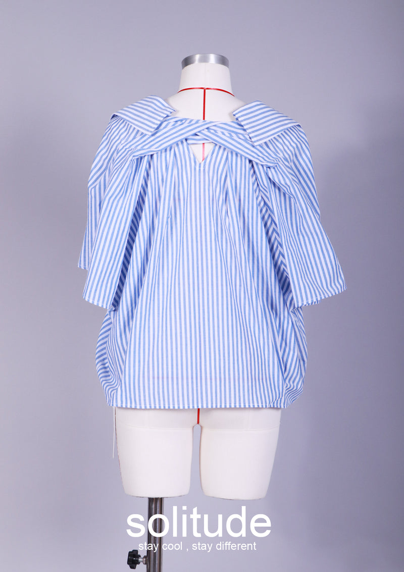 Blue Striped Shirt