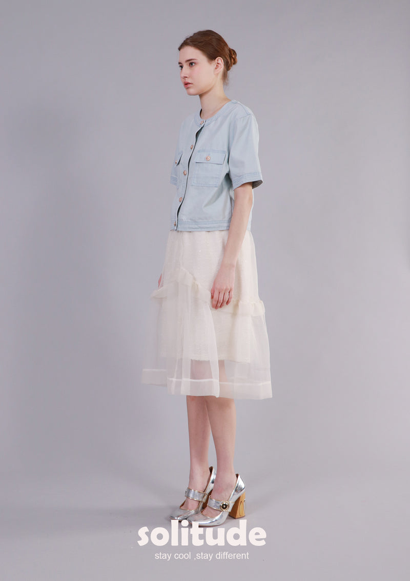 Light Denim Top