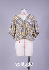 Yellow Checked Top