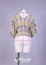 Yellow Checked Top
