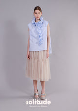 Ruffles Striped Vest