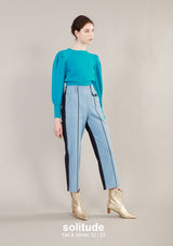 Straight Leg Denim Pants