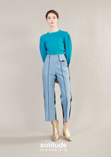 Straight Leg Denim Pants