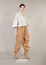 Oversized Puff Sleeves Top