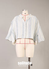Oversized Puff Sleeves Top