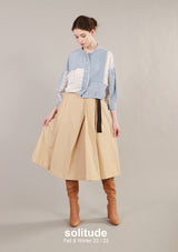 Mixed Fabric Top